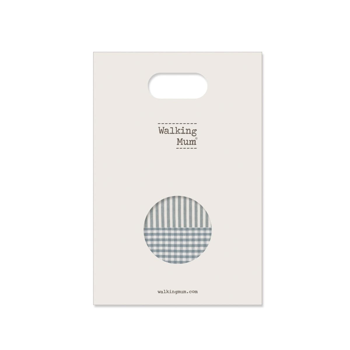 Set/ 2 Lenzuoli con angoli per navicella Pasito a Pasito WM Praliné Vichy/Strisce Matcha - 8