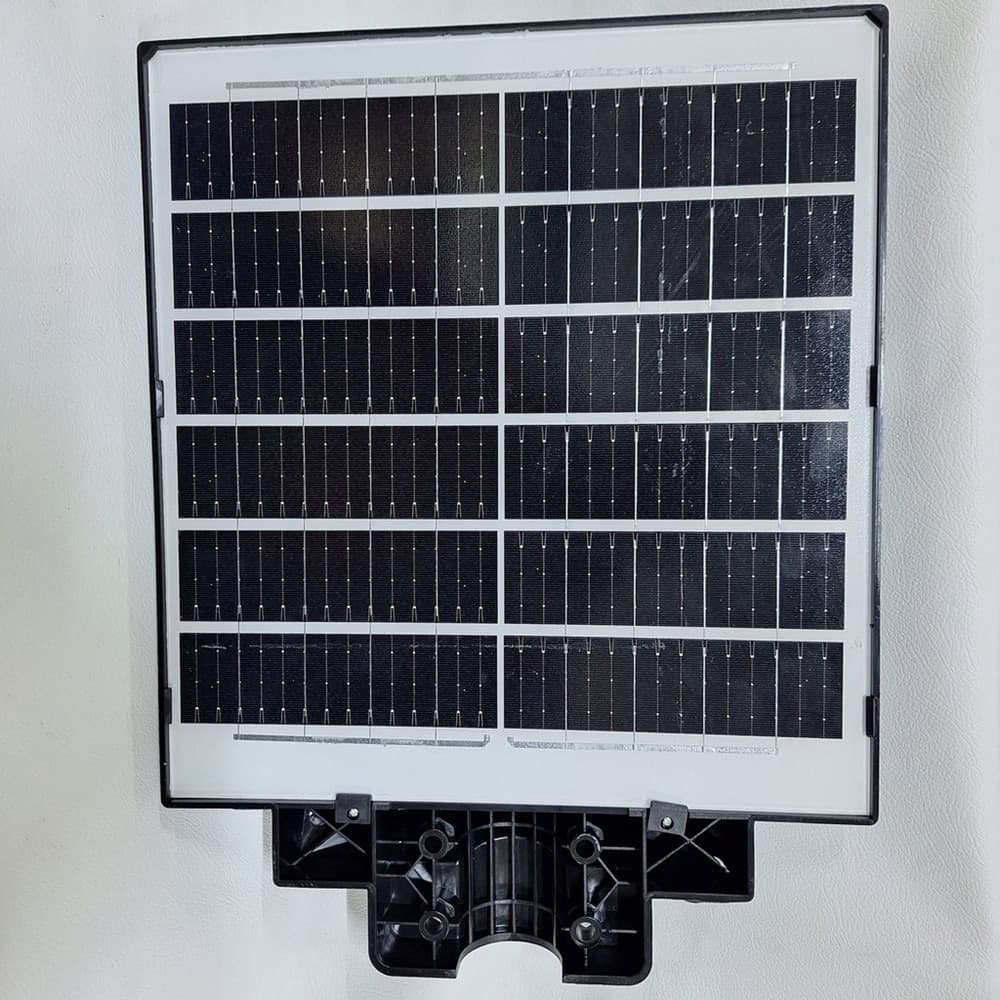 LAMPIONE STRADALE LAMPADA A LED DA 600W CON PANNELLO SOLARE TELECOMANDO IP65 USO ESTERNO - 3