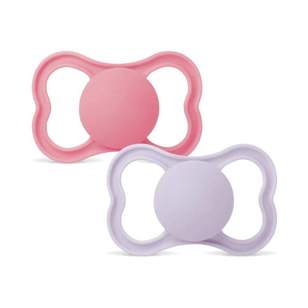 Succhietto Mam Air in Silicone 6m+ – Rosa