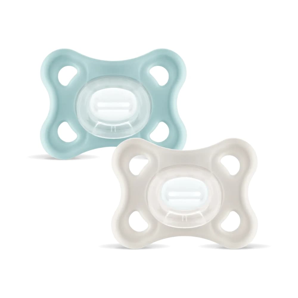 Succhietto Mam Comfort in Silicone 3-12m 2 pz – Verde/Beige