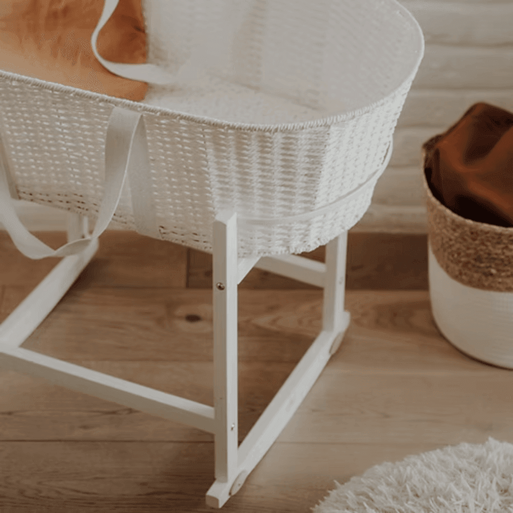 Supporto per Cesta Happy Moses Rocking Baby – Bianco