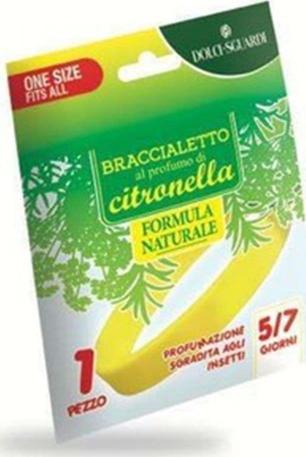SET 40PZ BRACCIALETTO COLORATO ANTIZANZARE AL PROFUMO CITRONELLA FORMULA NATURALE 015808 - 2