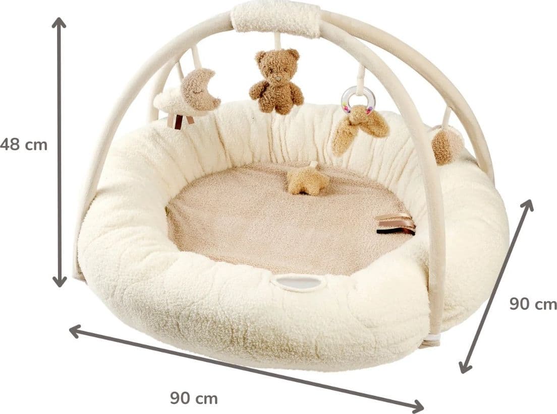 Tappeto Pouf Panna Nattou Teddy - 6