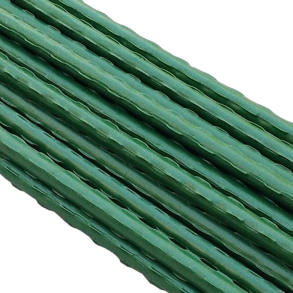 SET 25 PALI TUTORI CANNA PER SOSTEGNO PIANTE RAMPICANTI POMODORI H240CM Ø20MM GRN29 124885 - 3