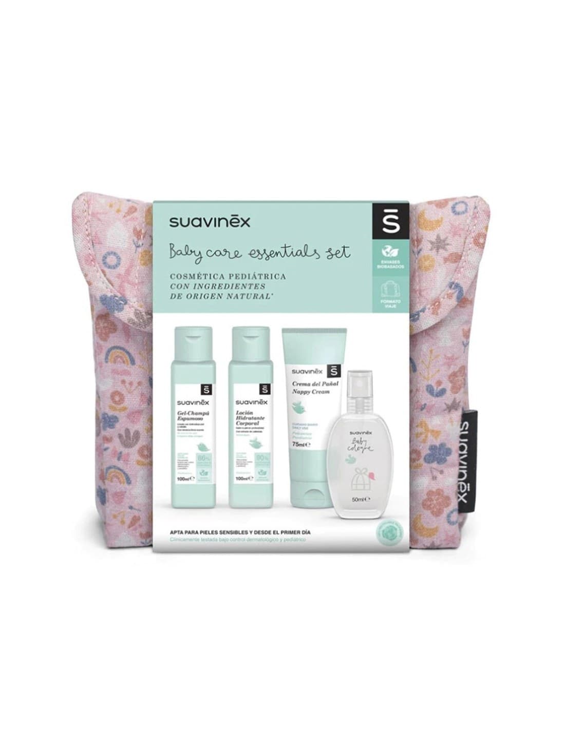 Travel Set Cosmetica Suavinex – Rosa