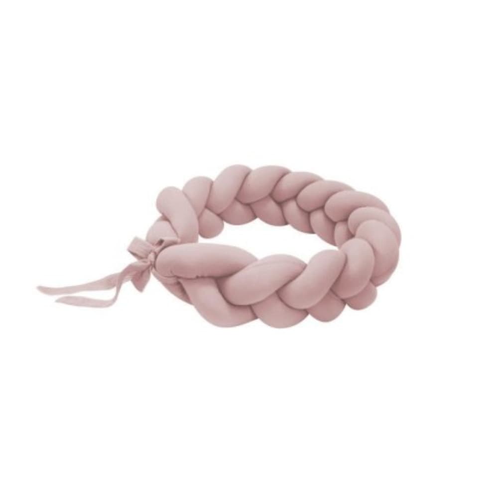 Treccia Paracolpi Bibo Cora per Mini Culla – Rosa