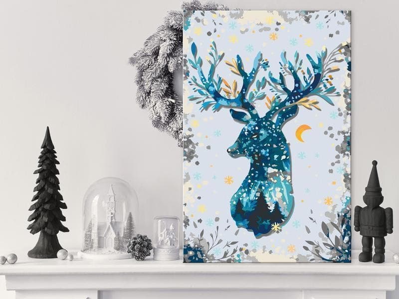 Quadro fai da te  Nightly Deer - 2