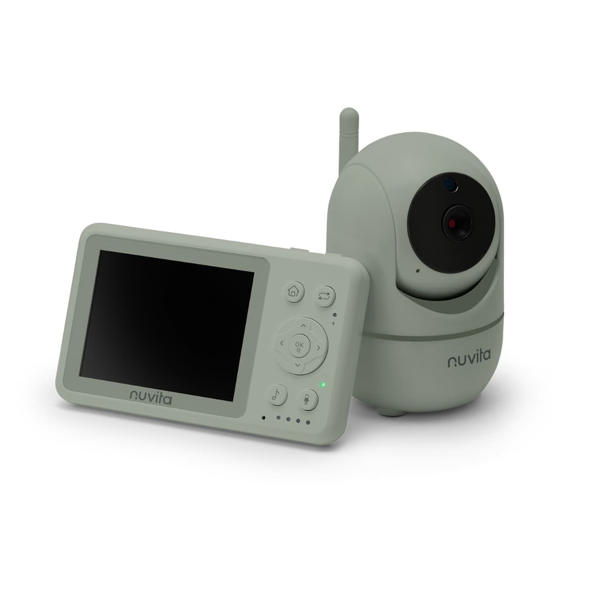 Video Baby Monitor Nuvita Videovoice 3.2 Sage Green - 2