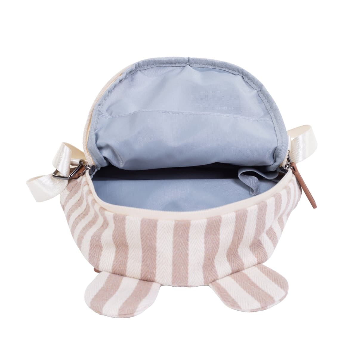 Zaino Bambini My First Bag Childhome Stripes Nude/Terracotta - 3