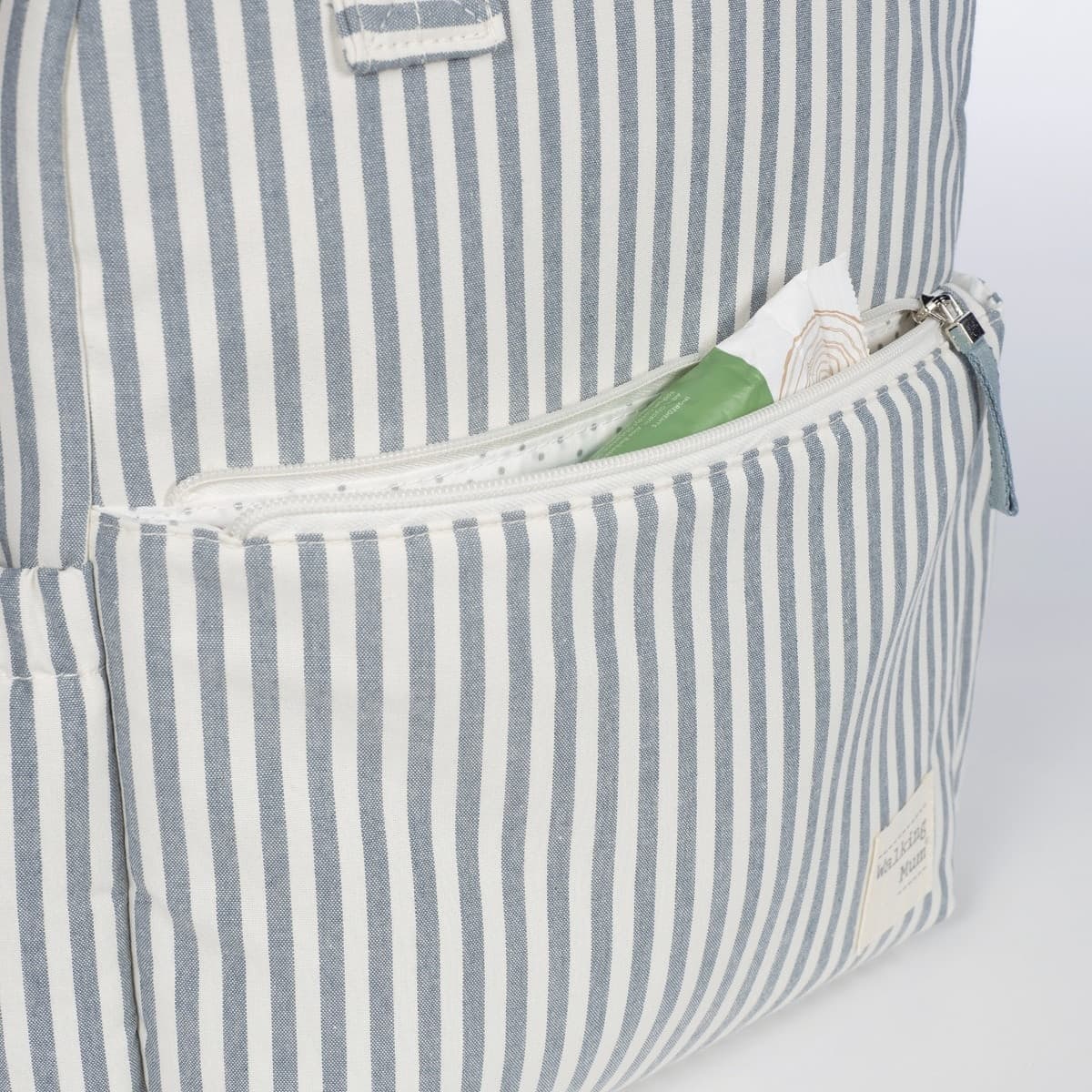 Zaino Pasito a Pasito WM Praliné Strisce Matcha - 8