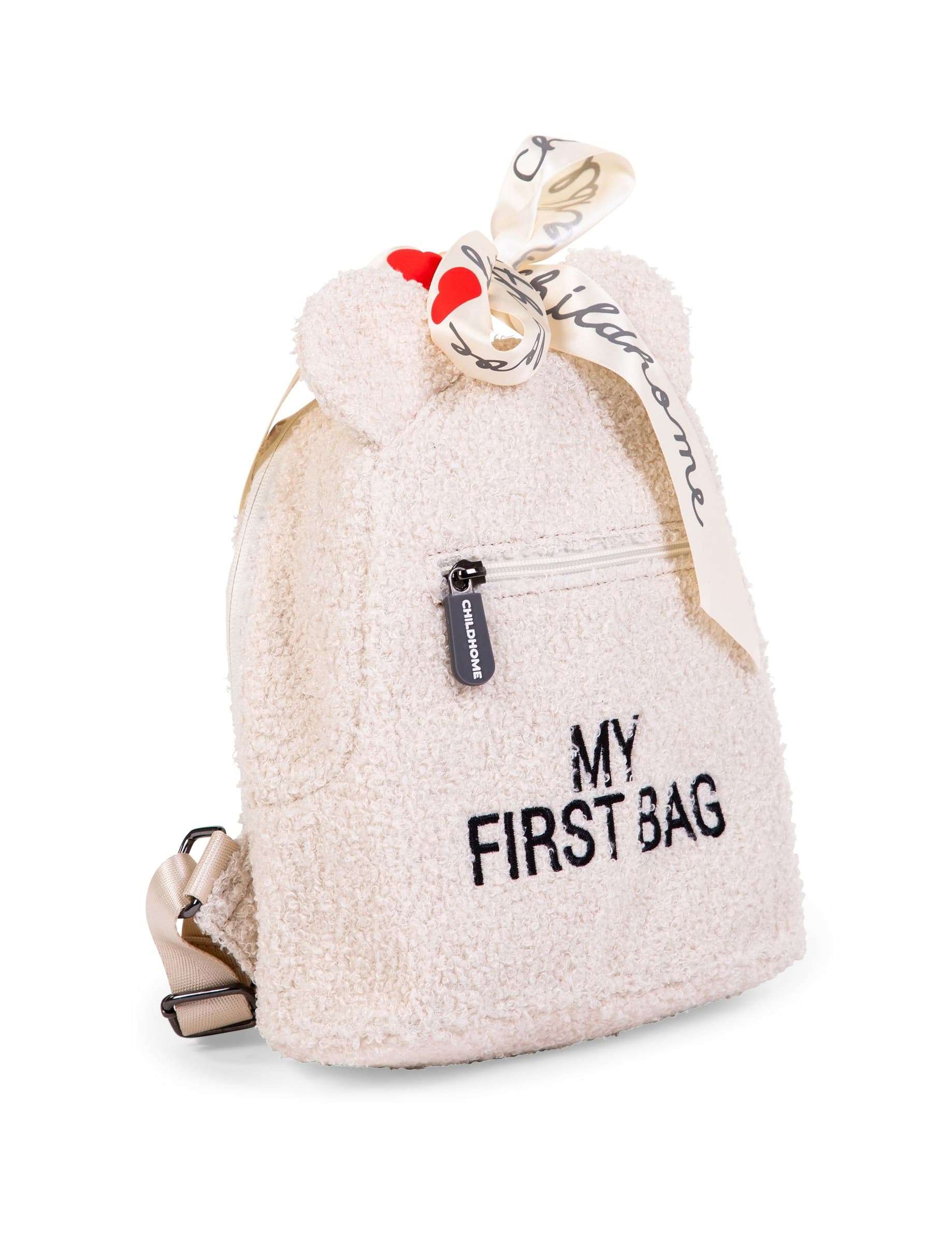 Zaino per Bambini Childhome My First Bag Teddy Off White Ecrù - 2