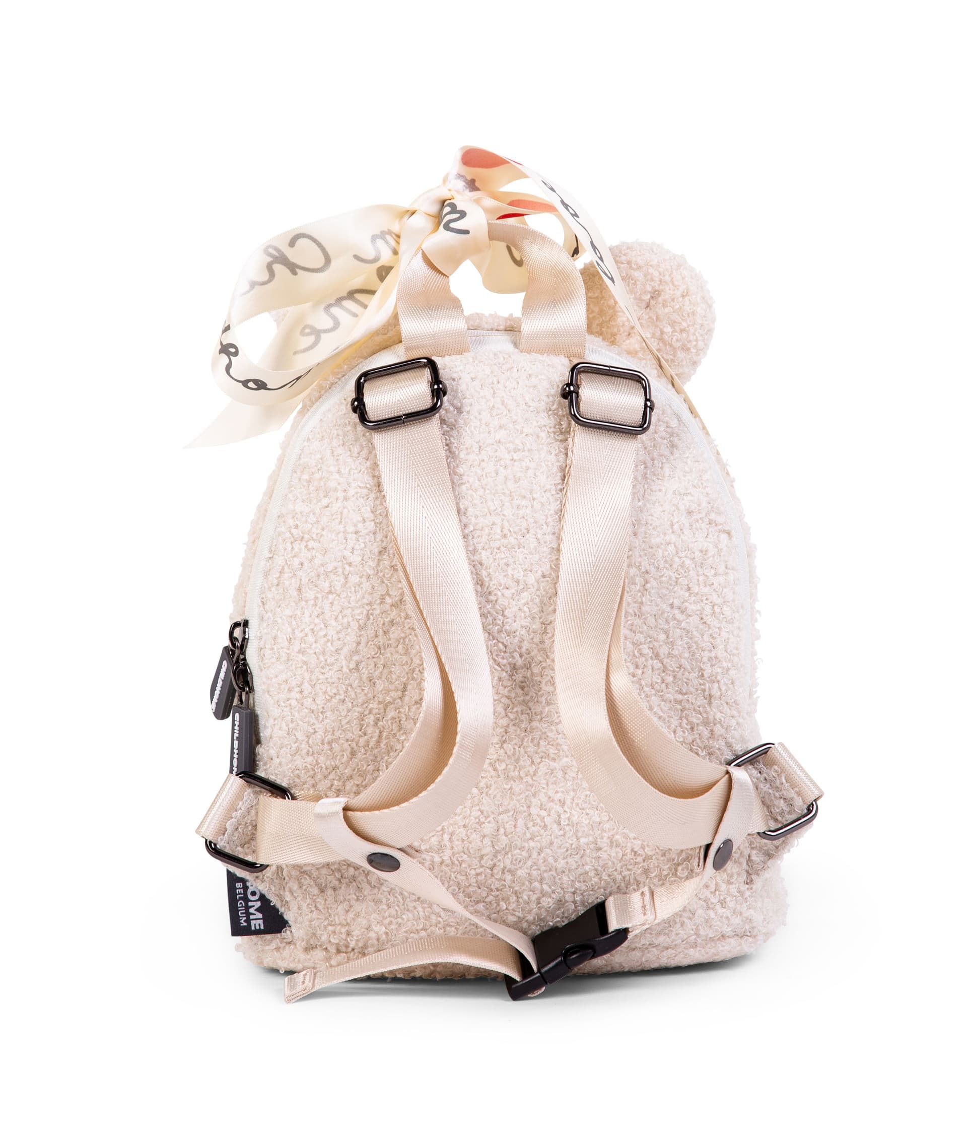 Zaino per Bambini Childhome My First Bag Teddy Off White Ecrù - 3