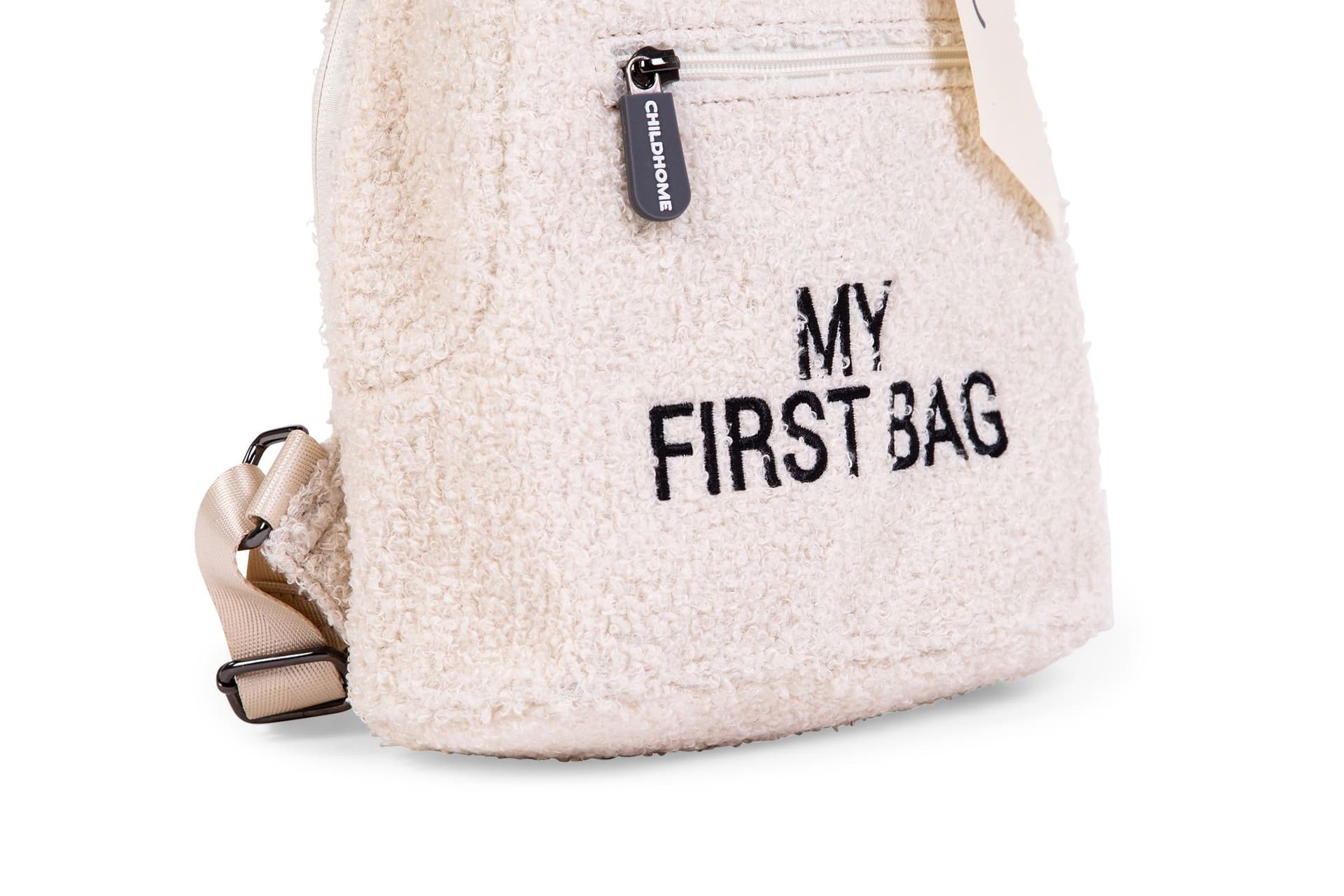 Zaino per Bambini Childhome My First Bag Teddy Off White Ecrù - 4