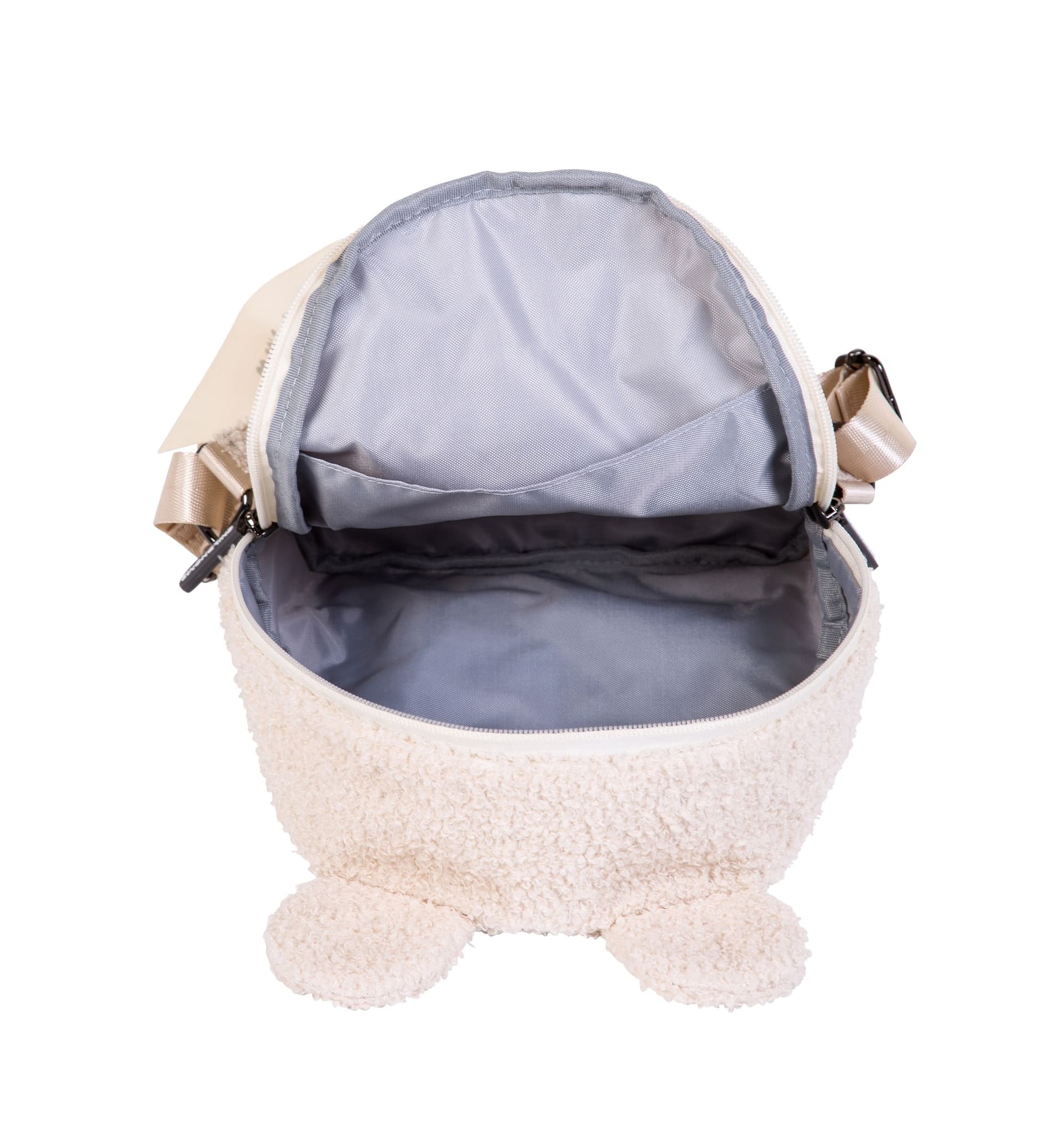 Zaino per Bambini Childhome My First Bag Teddy Off White Ecrù - 5