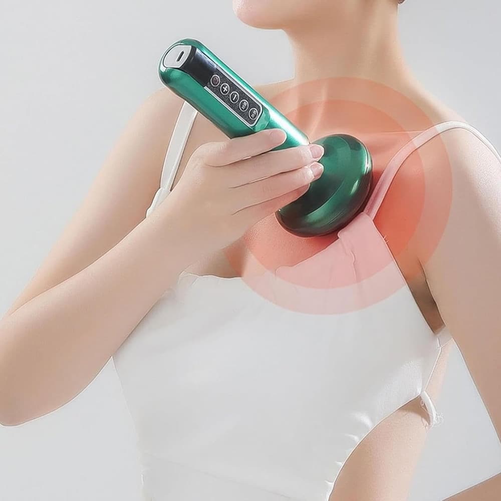 MASSAGGIATORE ANTI CELLULITE CORPO GAMBE GLUTEI ASPIRAZIONE REGOLABILE PRESSIONE CALORE - 9