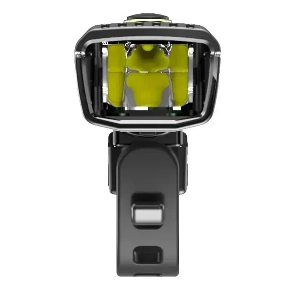 LUCE ANTERIORE PROFESSIONALE PER BICICLETTA A LED RICARICABILE USB IMPERMEABILE Q-D400 - 3