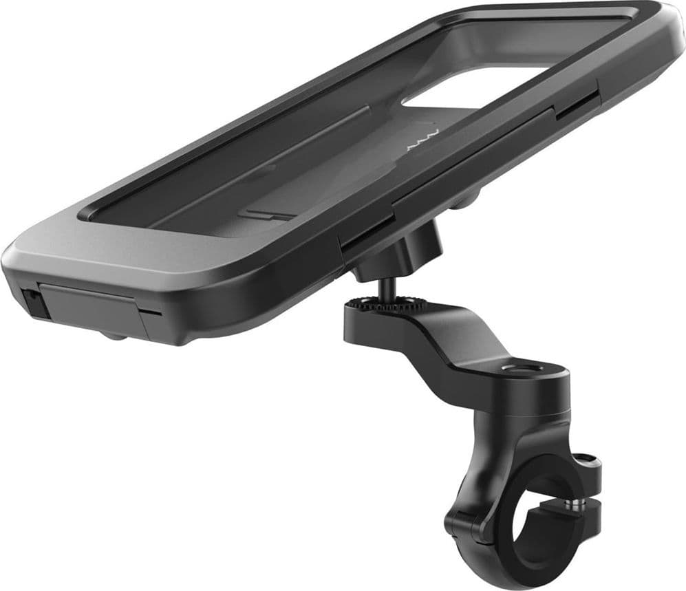 CUSTODIA PORTA SMARTPHONE BICI ROTAZIONE 360° SUPPORTO REGOLABILE STAFFA IMPERMEABILE LE-385 - 3