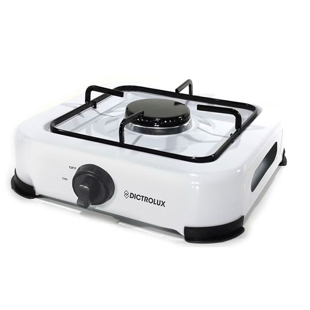 FORNELLO A GAS PROPANO-BUTANO 1 FUOCO 27X27CM PORTABILE PER CUCINARE IN GIARDINO CAMPEGGIO
