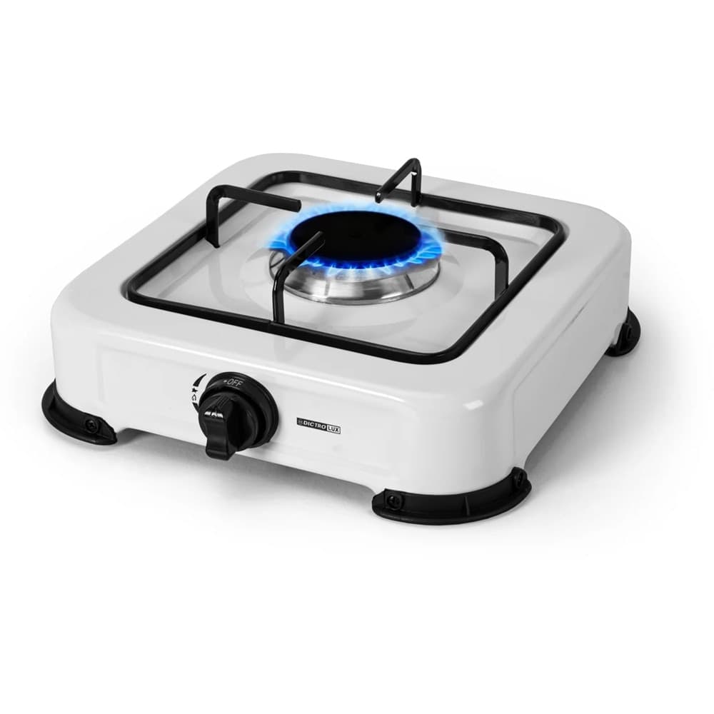 FORNELLO A GAS PROPANO-BUTANO 1 FUOCO 27X27CM PORTABILE PER CUCINARE IN GIARDINO CAMPEGGIO - 3