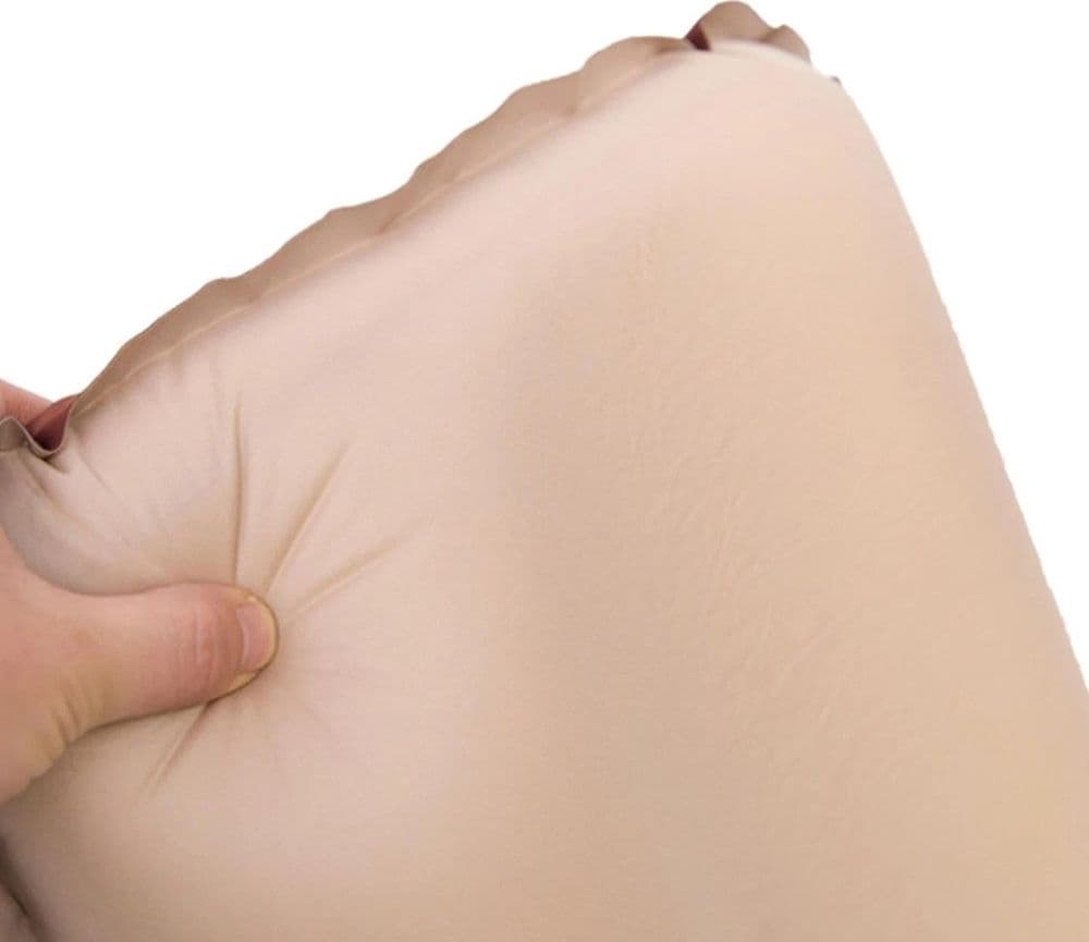 CUSCINO DA VIAGGIO GONFIABILE PER COLLO TESTA COMPATTO LEGGERO PIEGHEVOLE PORTABILE - 4