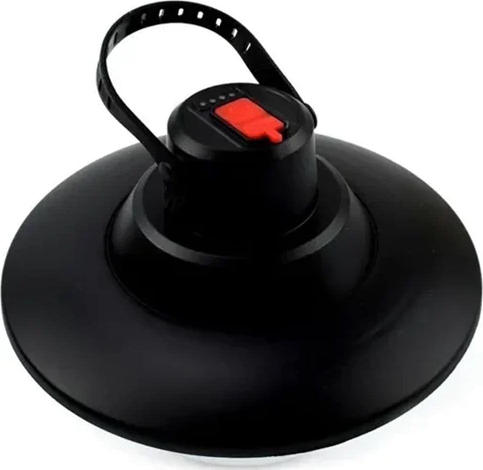 LAMPADA LANTERNA TORCIA A LED BIANCA SOSPESA RICARICABILE PORTATILE PER CAMPEGGIO Q-D009 - 4