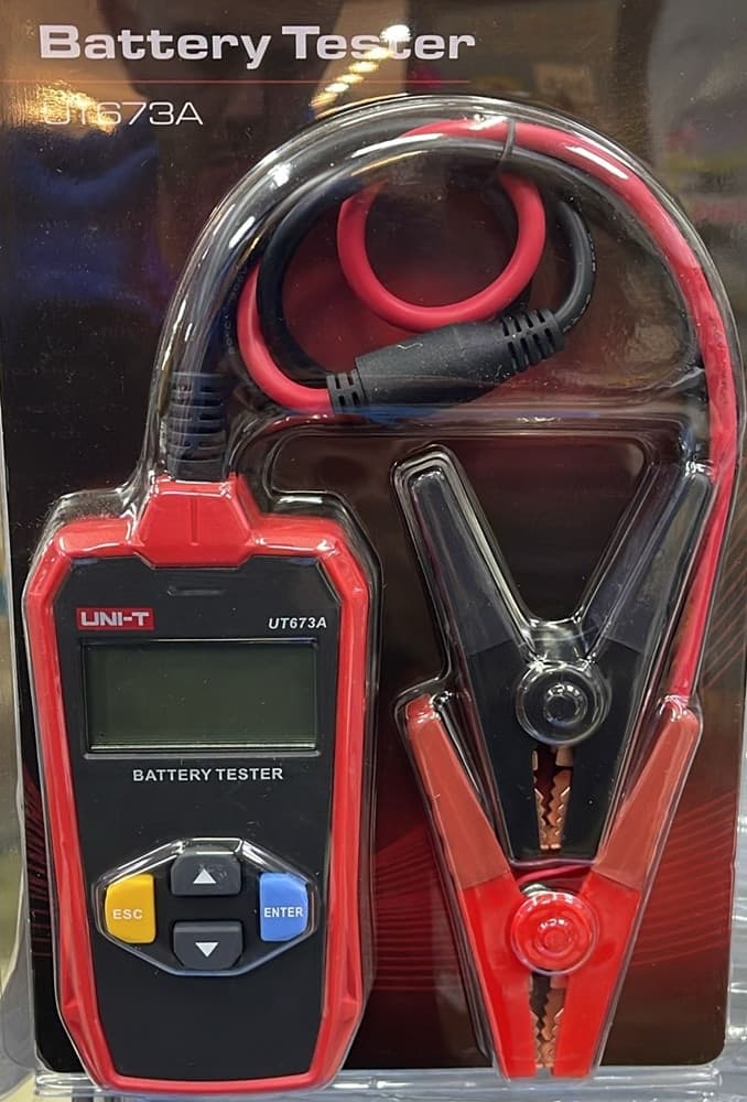 TESTER PER BATTERIE UT673A AUTO ANALIZZATORE CARICA TENSIONE BATTERIA 12V 24V SCANSIONE - 9