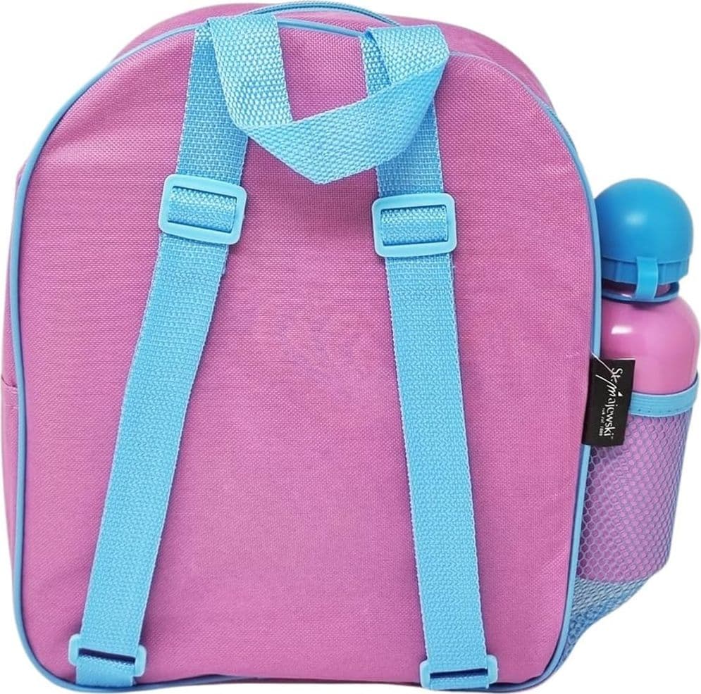 ZAINO ZAINETTO ASILO 30CM PRINCIPESSE CON BORRACCIA ALLUMINIO SCUOLA TEMPO LIBERO 672736A - 6