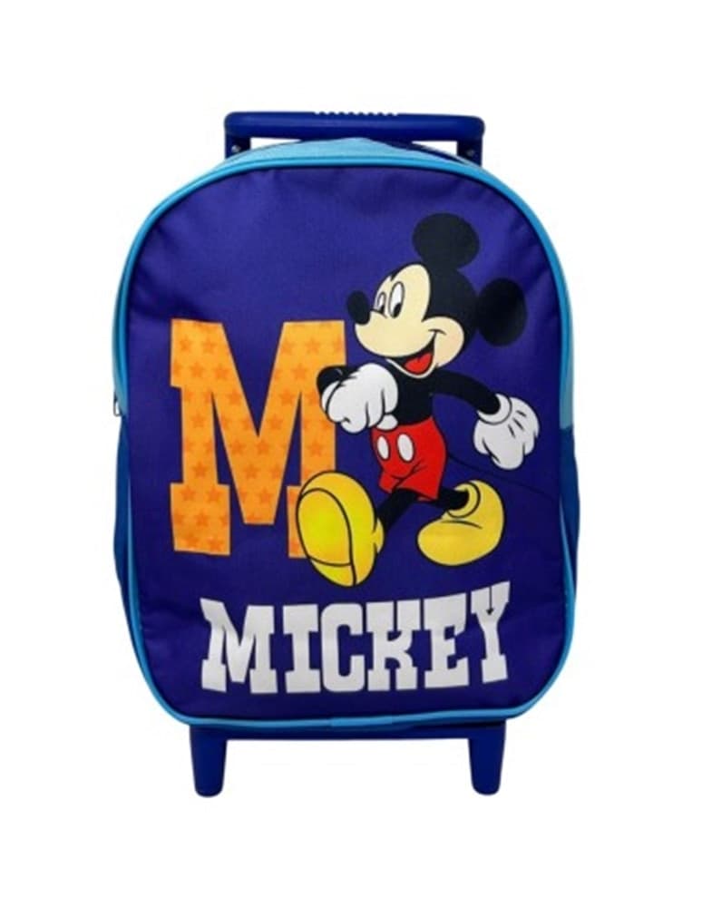 ZAINO TROLLEY MICKEY TOPOLINO 28CM ZAINETTO PER ASILO SCUOLA TEMPO LIBERO BAMBINI 672972A - 3