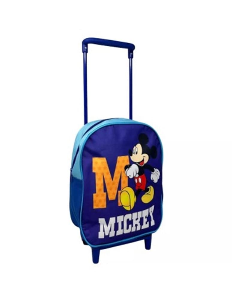 ZAINO TROLLEY MICKEY TOPOLINO 28CM ZAINETTO PER ASILO SCUOLA TEMPO LIBERO BAMBINI 672972A - 4