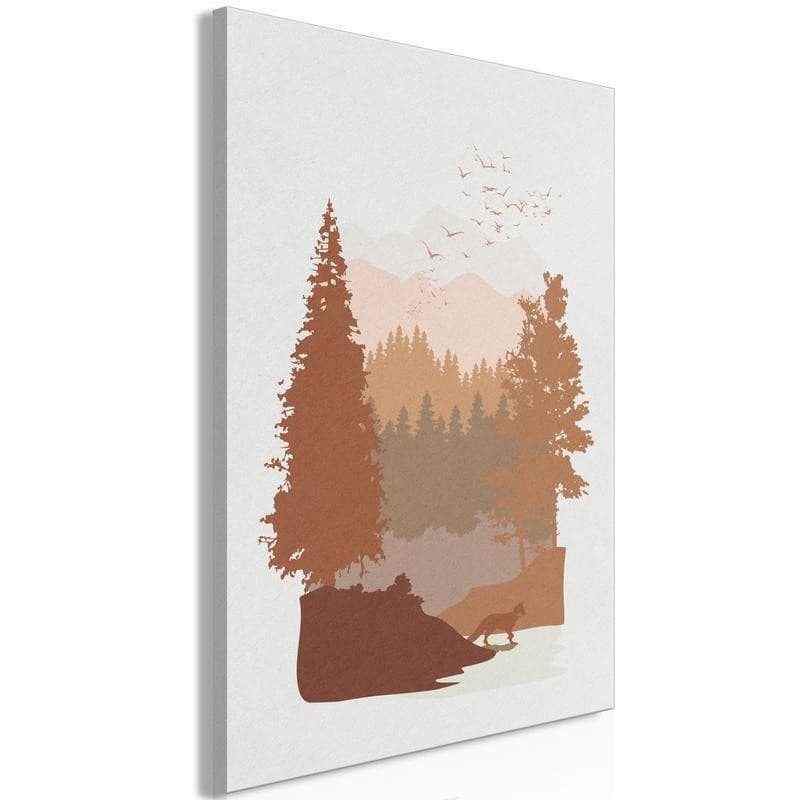 Quadro  Autumn in the Mountains (1 Part) Vertical - 6