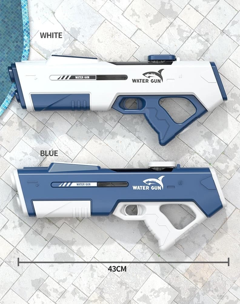PISTOLA AD ACQUA ELETTRICA AUTOMATICA DA 43CM PER BAMBINI AD ALTA PRESSIONE GIOCATTOLO - 2