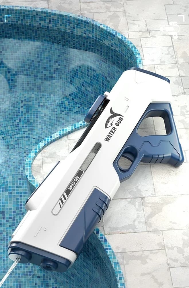PISTOLA AD ACQUA ELETTRICA AUTOMATICA DA 62CM PER BAMBINI AD ALTA PRESSIONE GIOCATTOLO - 5