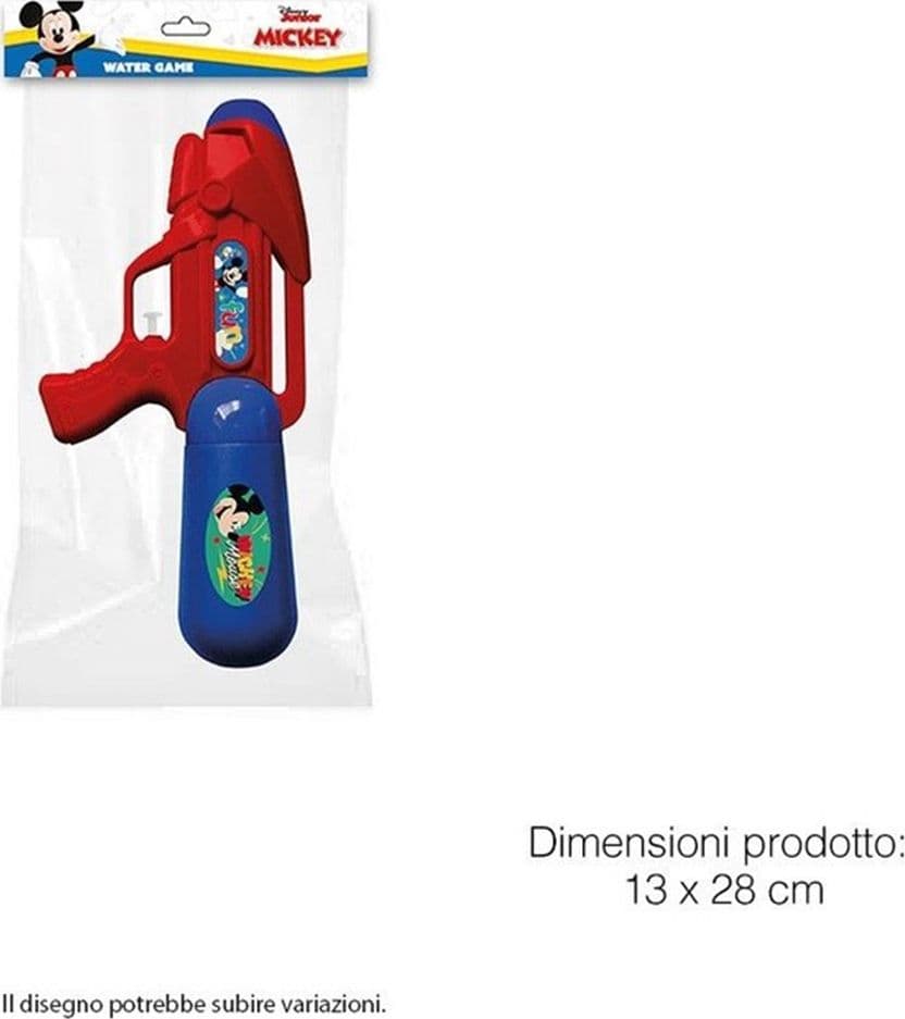 PISTOLA AD ACQUA GRAFICHE TOPOLINO MICKEY DA 250 ML GIOCATTOLO PER BAMBINI 218472 - 2