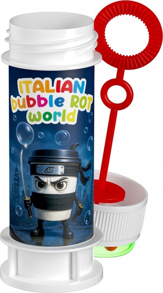 BOLLE DI SAPONE CONFEZIONE DA 36PZ FLACONI 60ML ITALIAN BRAINROT PER GIOCO BAMBINI 009829 - 7