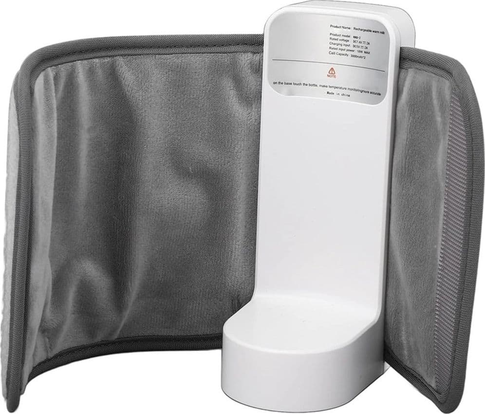 SCALDABIBERON PORTATILE RICARICABILE USB RISCALDAMENTO RAPIDO CON 6 LIVELLI DI TEMPERATURA - 3