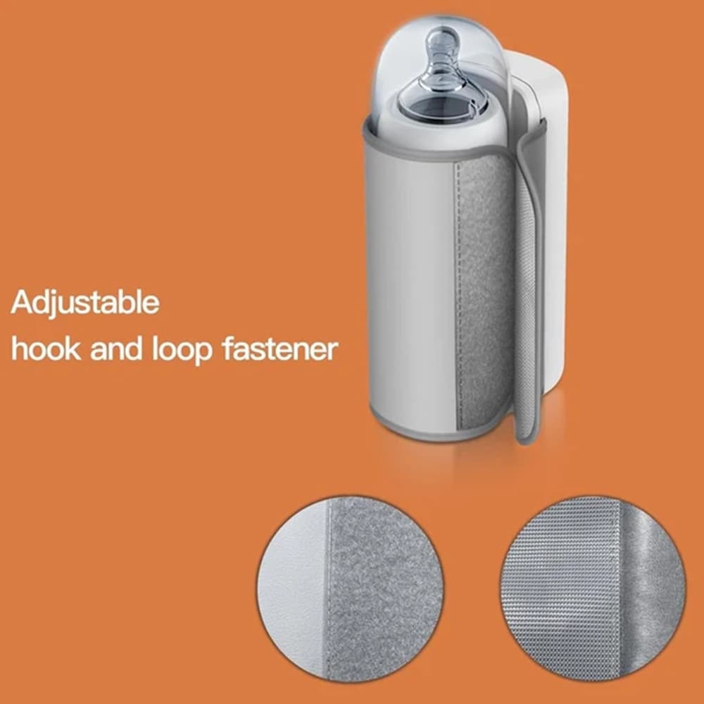 SCALDABIBERON PORTATILE RICARICABILE USB RISCALDAMENTO RAPIDO CON 6 LIVELLI DI TEMPERATURA - 8