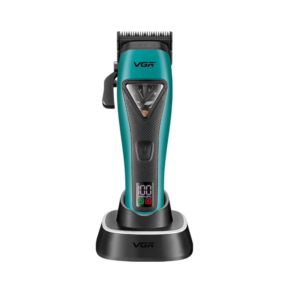 Tagliacapelli Professionale VGR V-035C – Rasoio Barber Clipper Regolabarba - 2