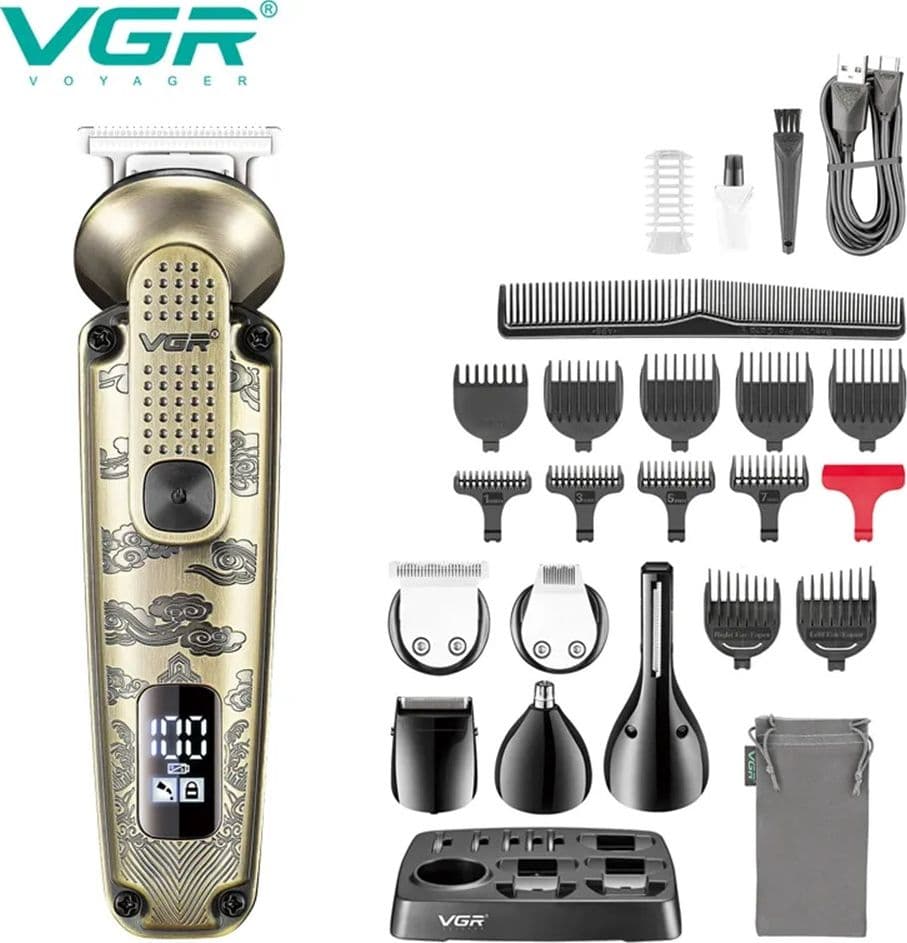 Tagliacapelli professionale VGR V-095 | Rasoio, Trimmer & Regolabarba - 3