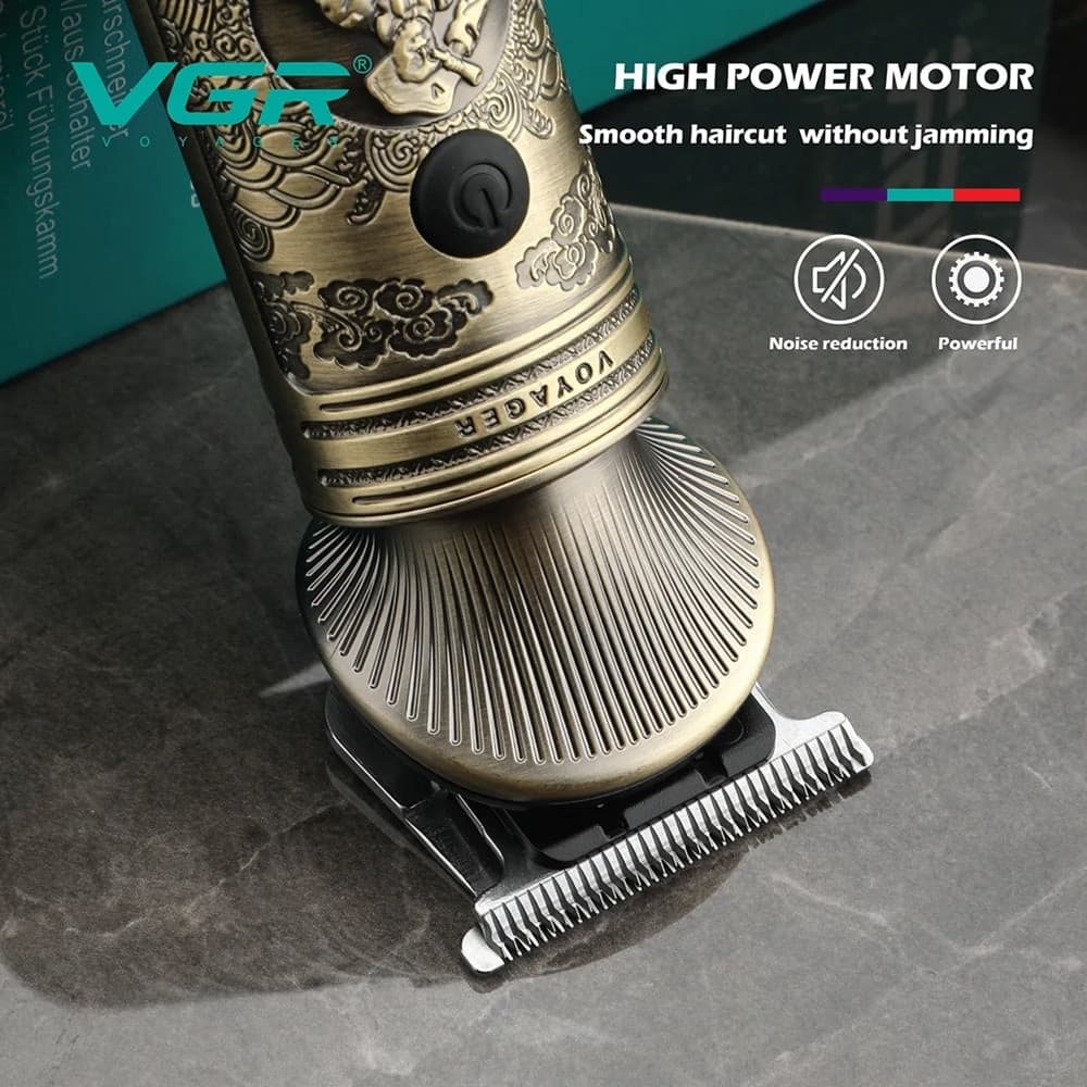 Tagliacapelli professionale VGR V-106 | Trimmer barber e regolabarba - 6
