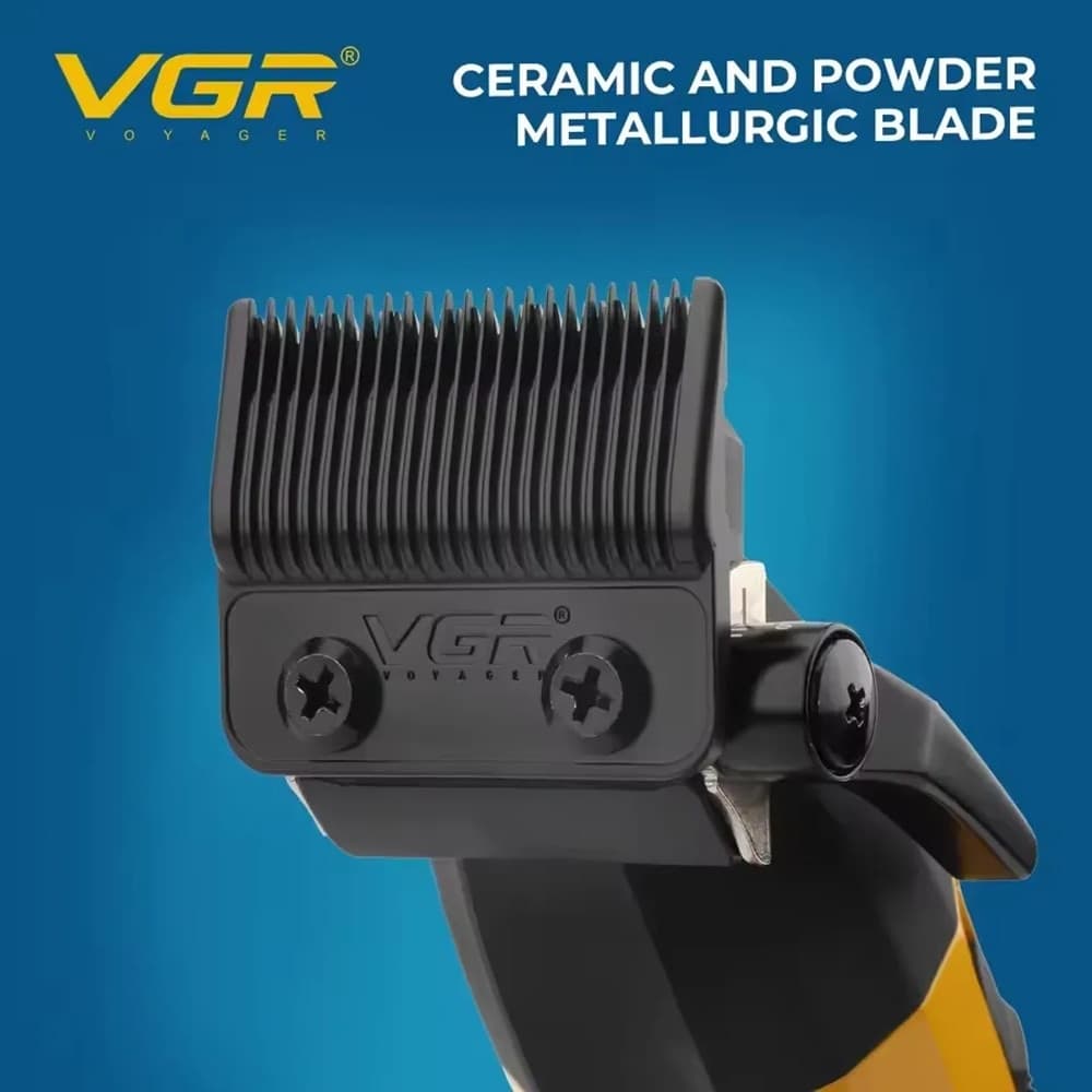 Tagliacapelli Professionale VGR V-285 – Rasoio Barber Clipper Regolabarba - 4