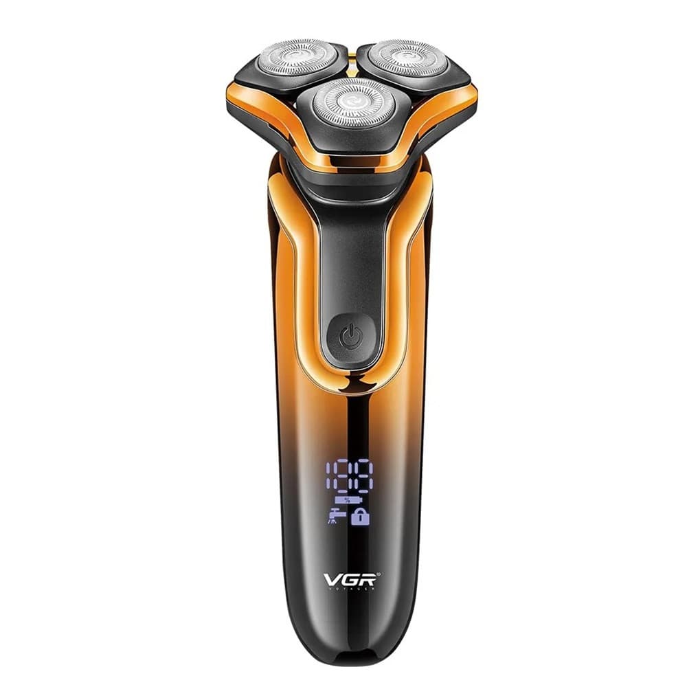 Tagliacapelli professionale Shaver VGR V-313 | Rasoio rotante trimmer barber - 8