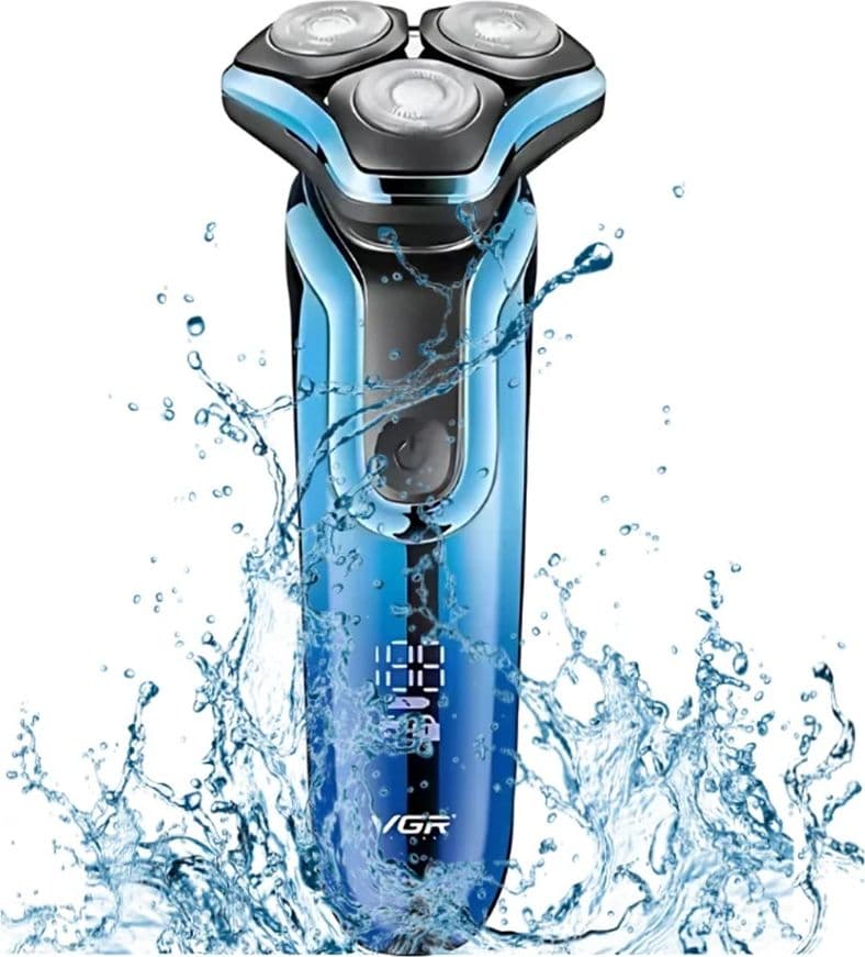 Tagliacapelli professionale Shaver VGR V-313 | Rasoio rotante trimmer barber - 4