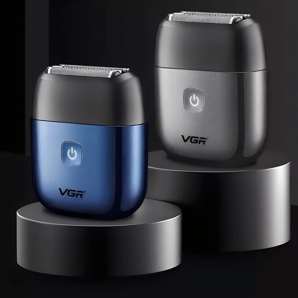 VGR V-340 Tagliacapelli Professionale Rasoio Foil Shaver Barber Regolabarba - 1