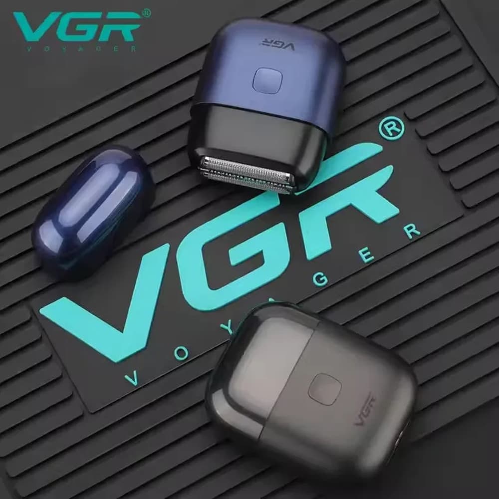 VGR V-340 Tagliacapelli Professionale Rasoio Foil Shaver Barber Regolabarba - 8