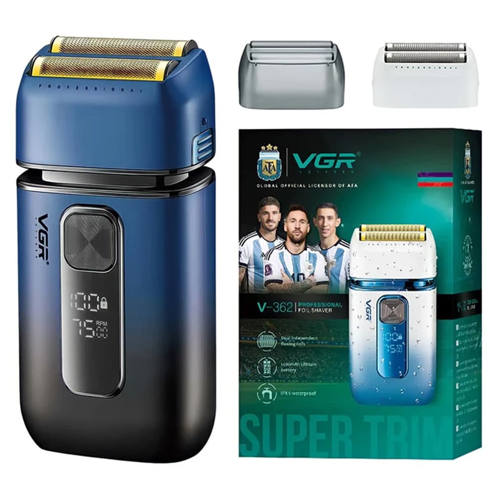 VGR Rasoio Professionale V-362 – Trimmer Barber Precisione e Fade Foil Shaver - 11