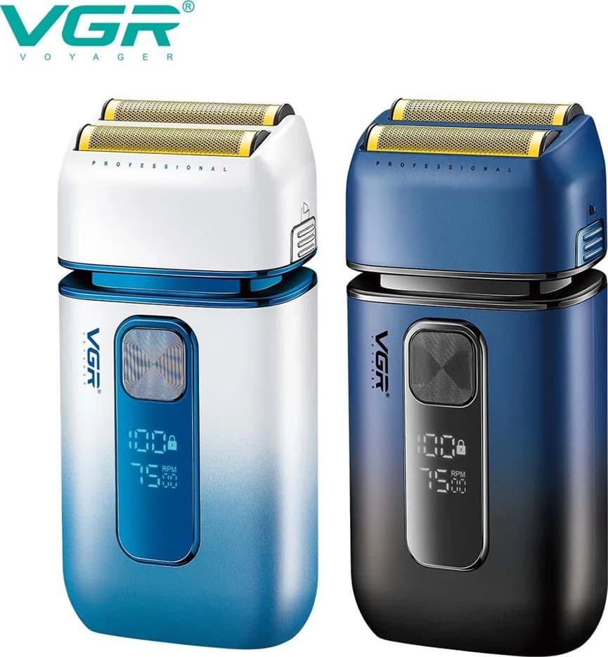 VGR Rasoio Professionale V-362 – Trimmer Barber Precisione e Fade Foil Shaver - 6