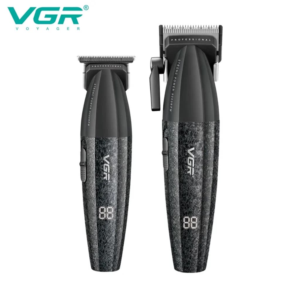 Tagliacapelli Professionale VGR V-640 S2 | Rasoio Professionale e Trimmer Barber - 12