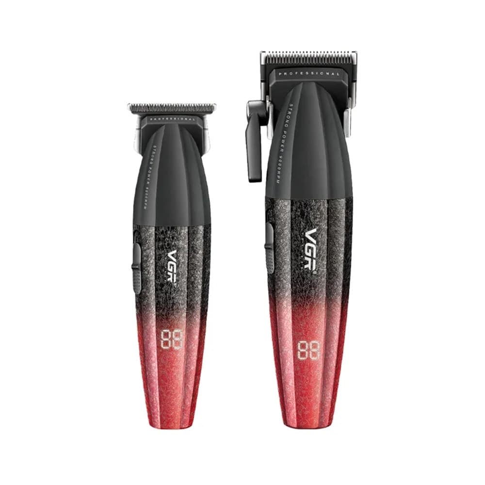 Tagliacapelli Professionale VGR V-640 S2 | Rasoio Professionale e Trimmer Barber - 2