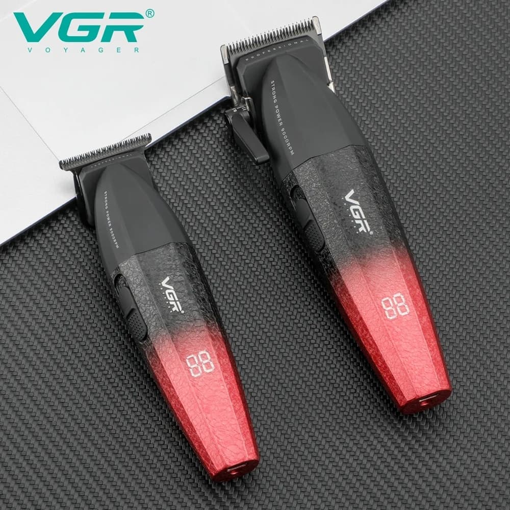 Tagliacapelli Professionale VGR V-640 S2 | Rasoio Professionale e Trimmer Barber - 6