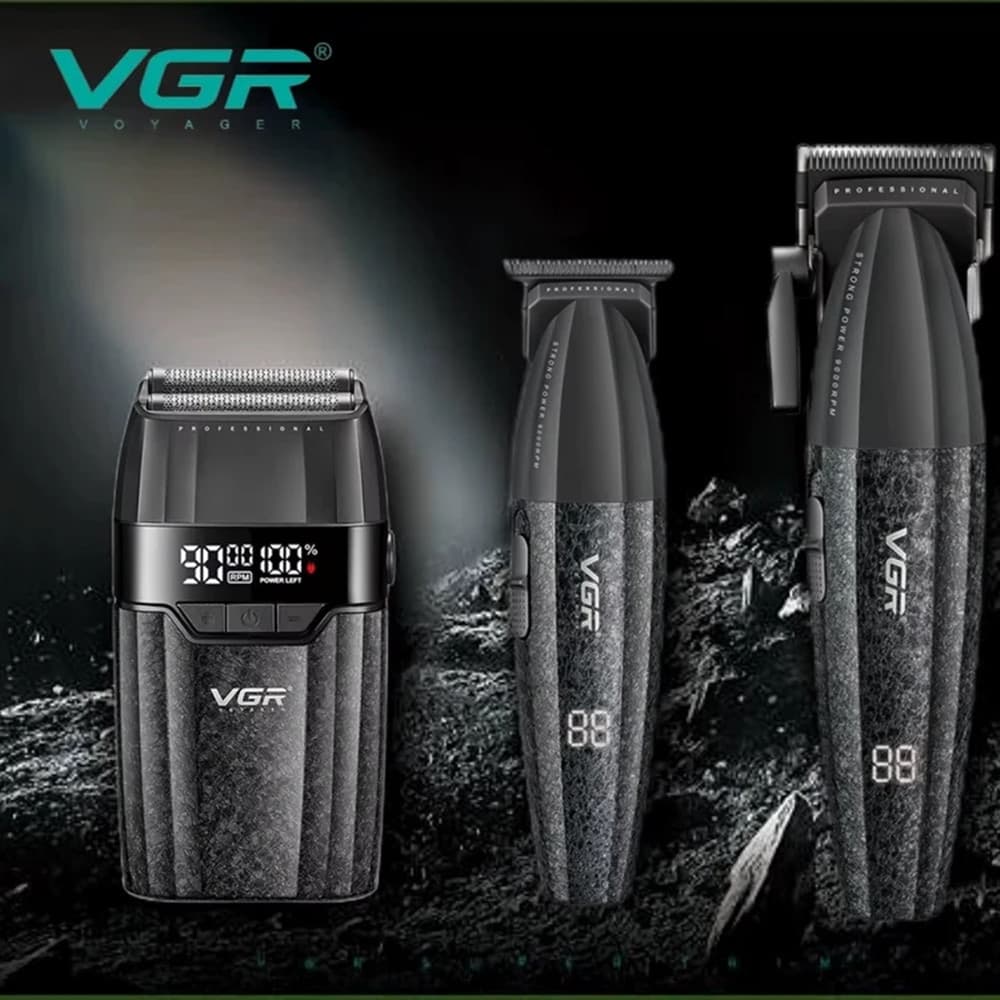 Tagliacapelli Professionale VGR V-640 S3 – Trimmer Barber 3 in 1 - 4